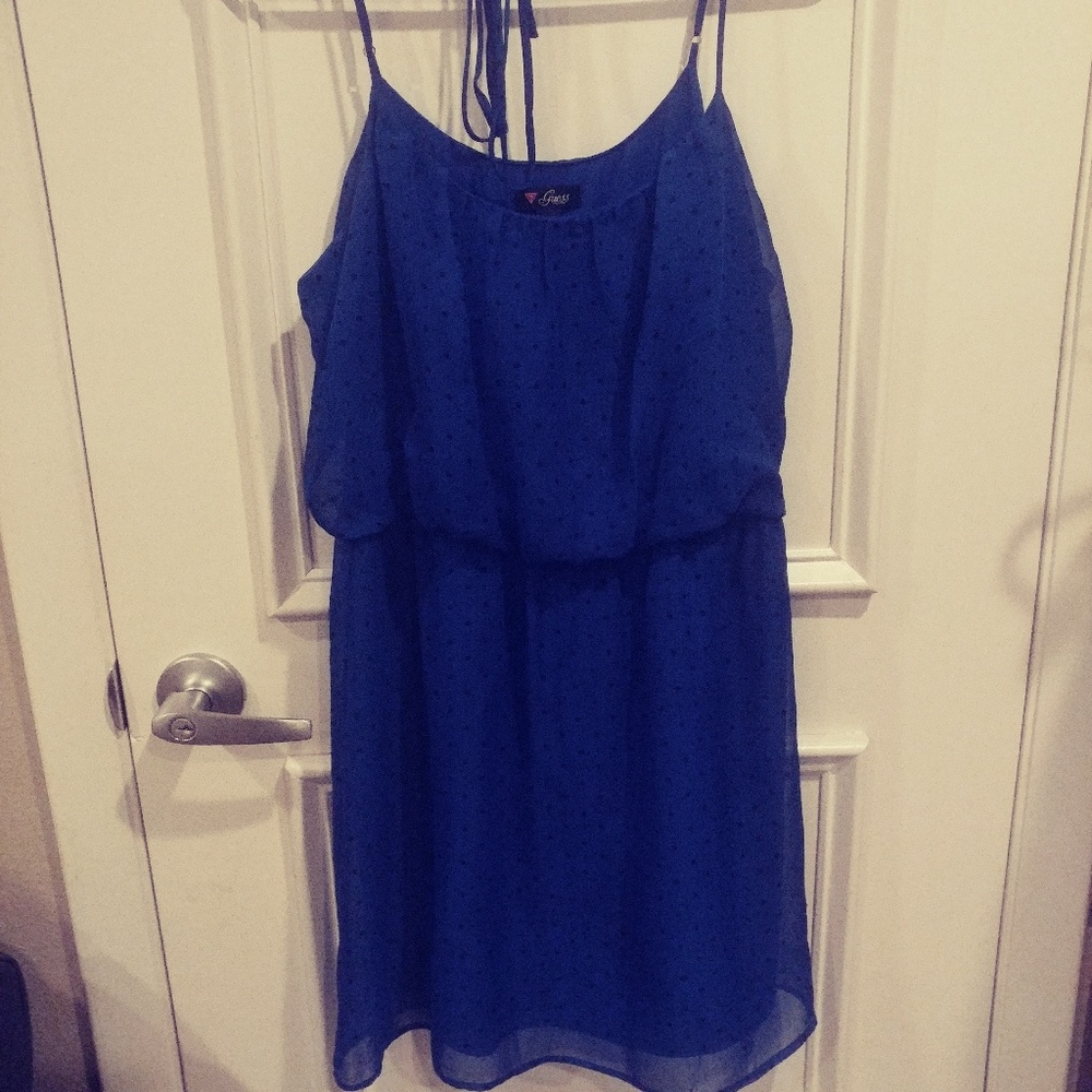 Blue Guess Dress Like new